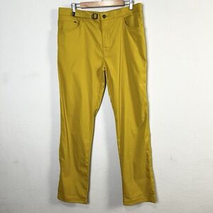 Prana Yellow Men's Pants